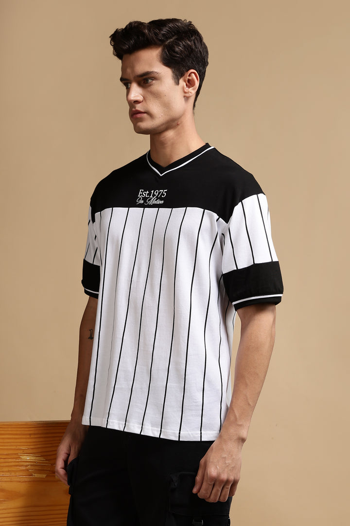 Vintage: Black and White Oversized T-shirt