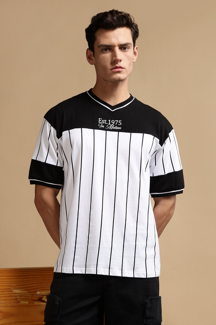 Vintage: Black and White Oversized T-shirt