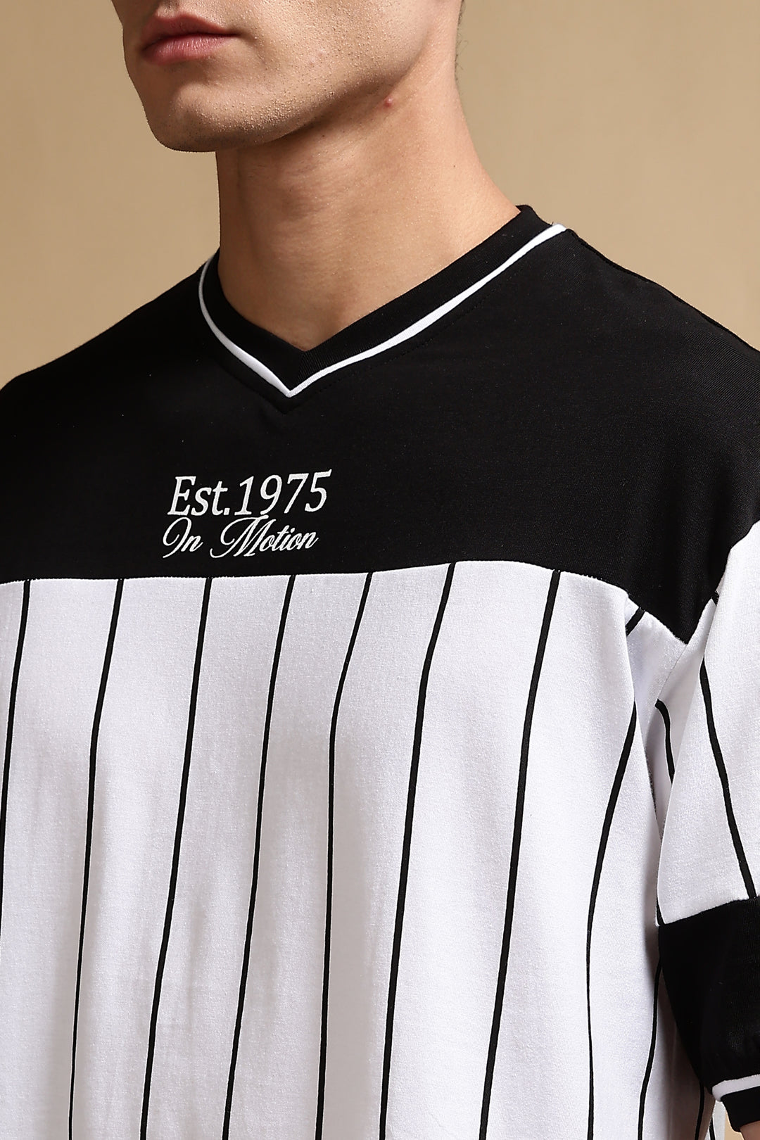 Vintage: Black and White Oversized T-shirt