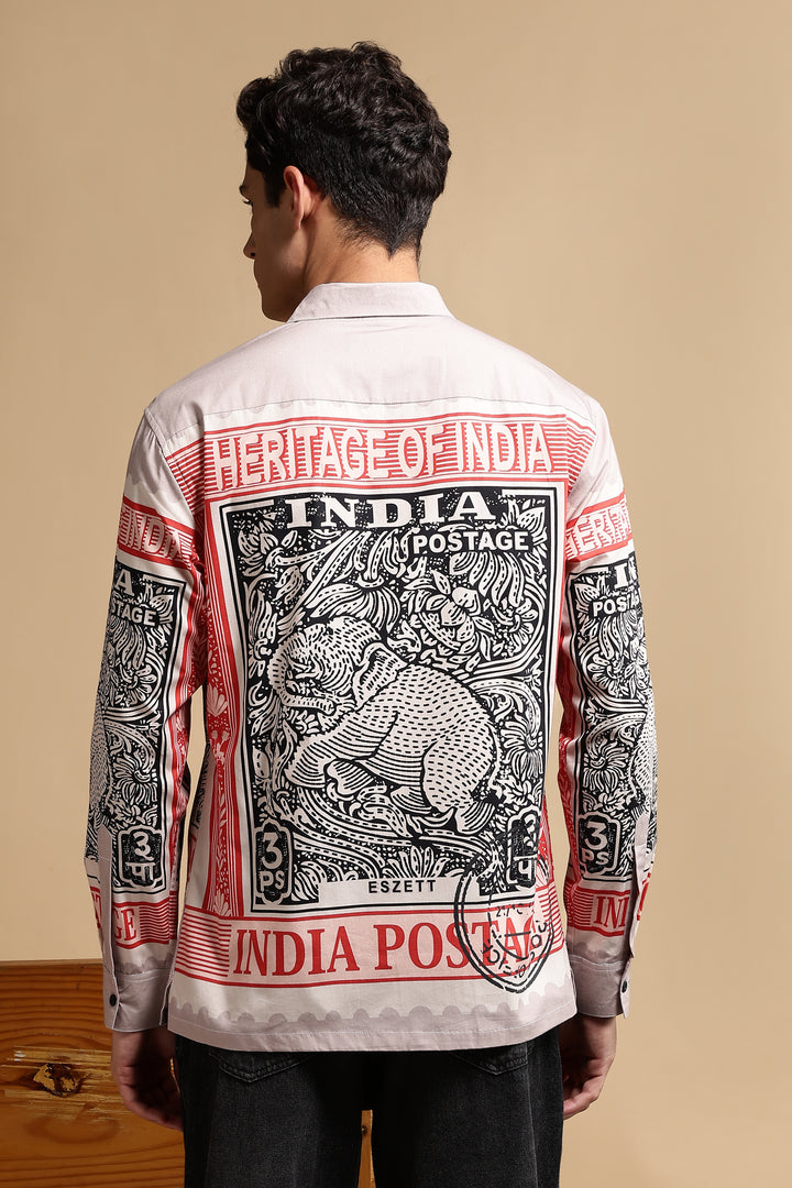 Postage Cream shirt