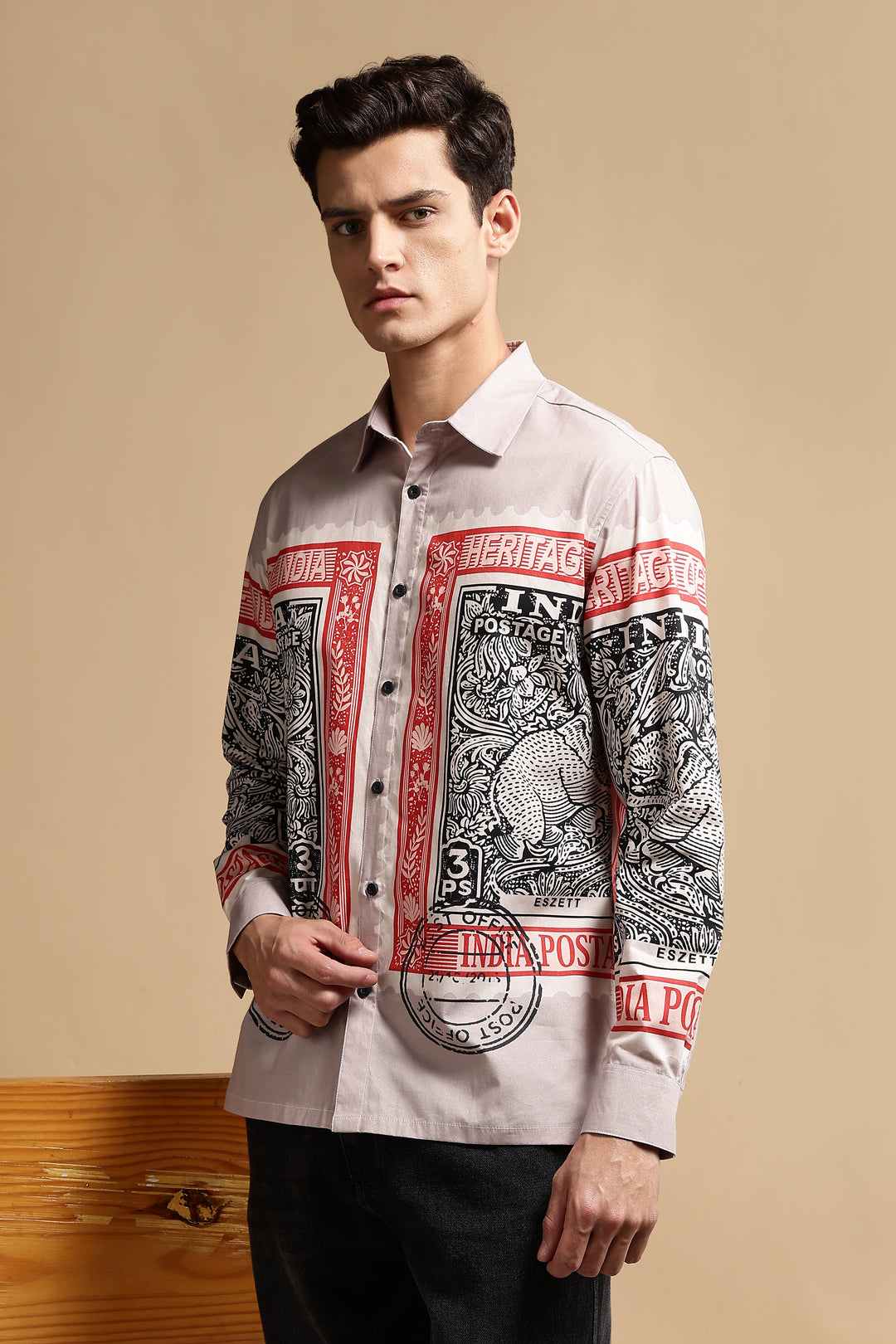 Postage Cream shirt