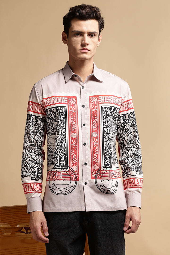 Postage Cream shirt