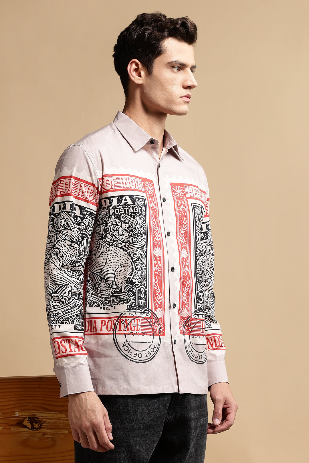 Postage Cream shirt