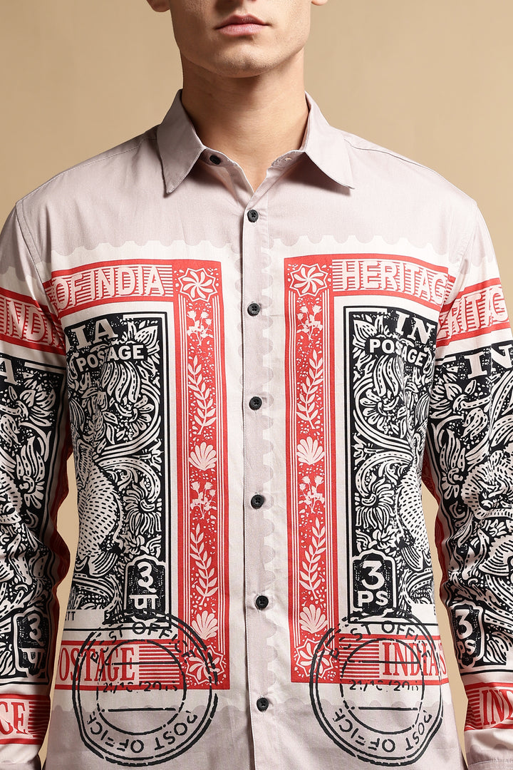 Postage Cream shirt