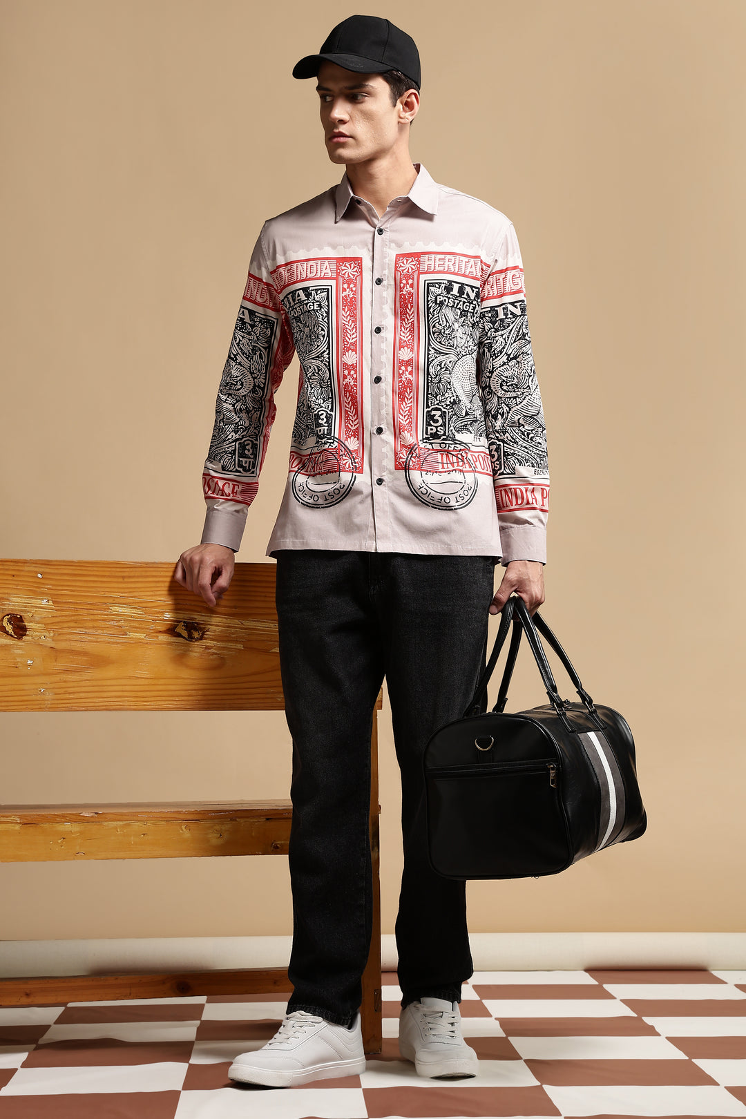 Postage Cream shirt