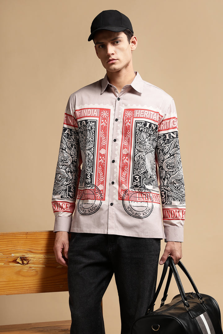 Postage Cream shirt