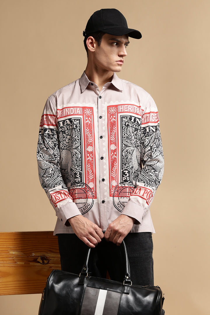 Postage Cream shirt