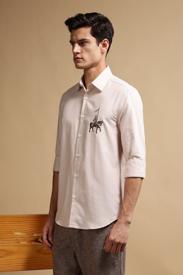Horse Embroidery Shirt