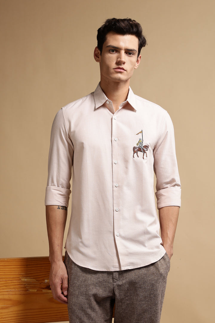 Horse Embroidery Shirt