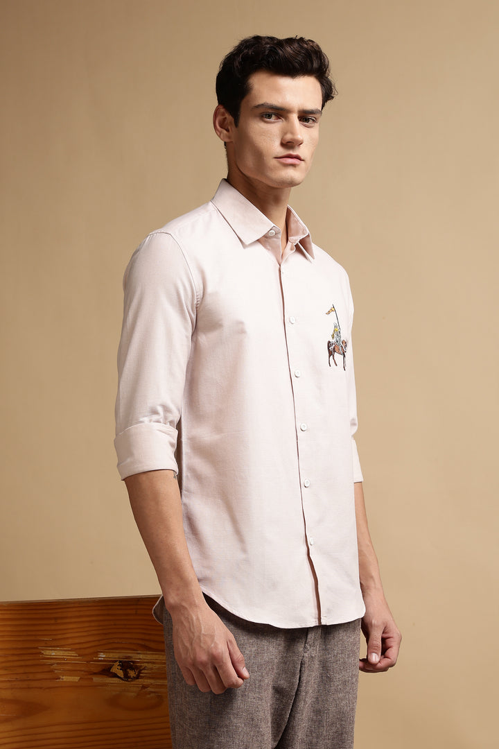 Horse Embroidery Shirt