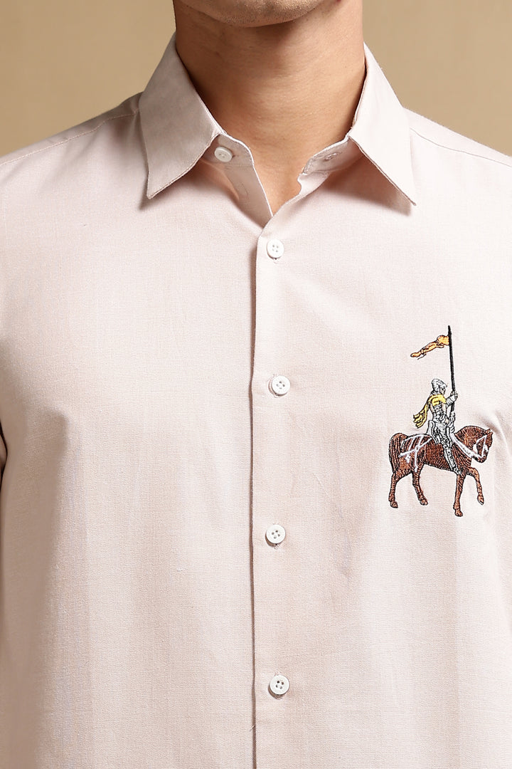 Horse Embroidery Shirt