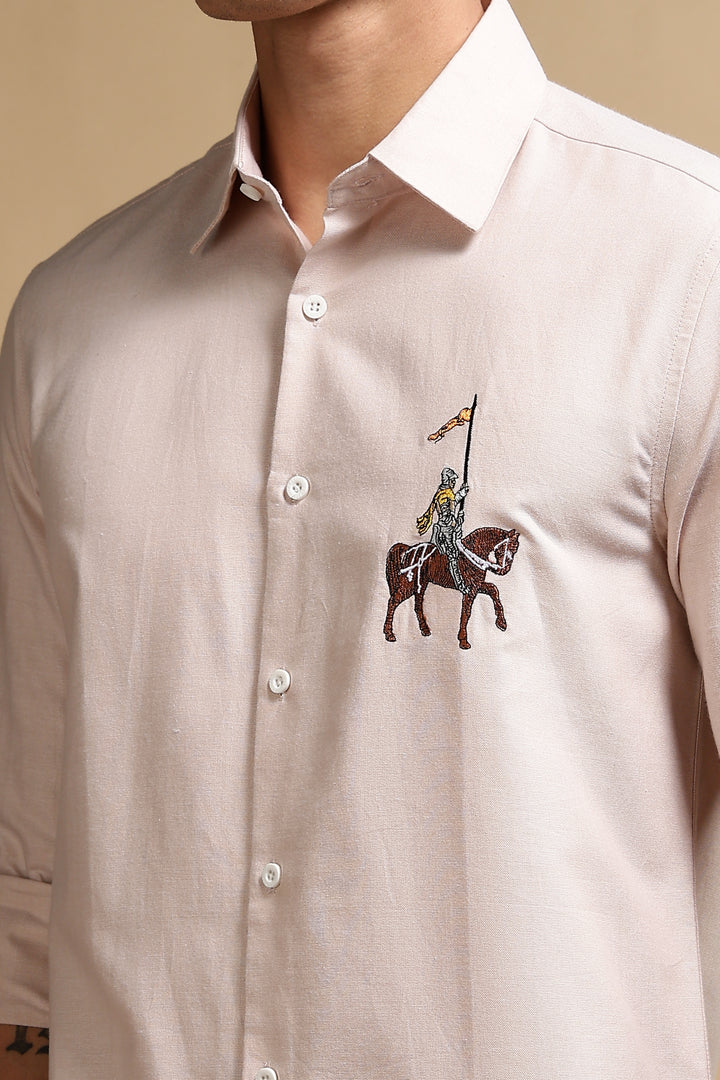 Horse Embroidery Shirt