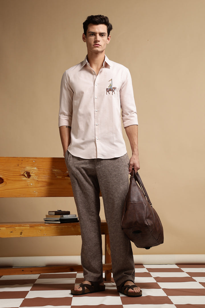 Horse Embroidery Shirt