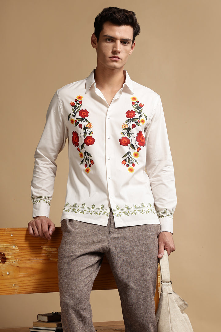 Gem Flower Shirt