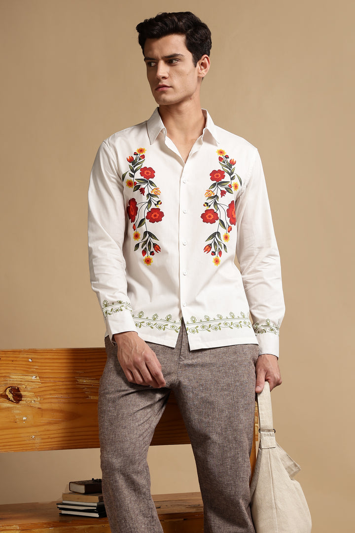 Gem Flower Shirt