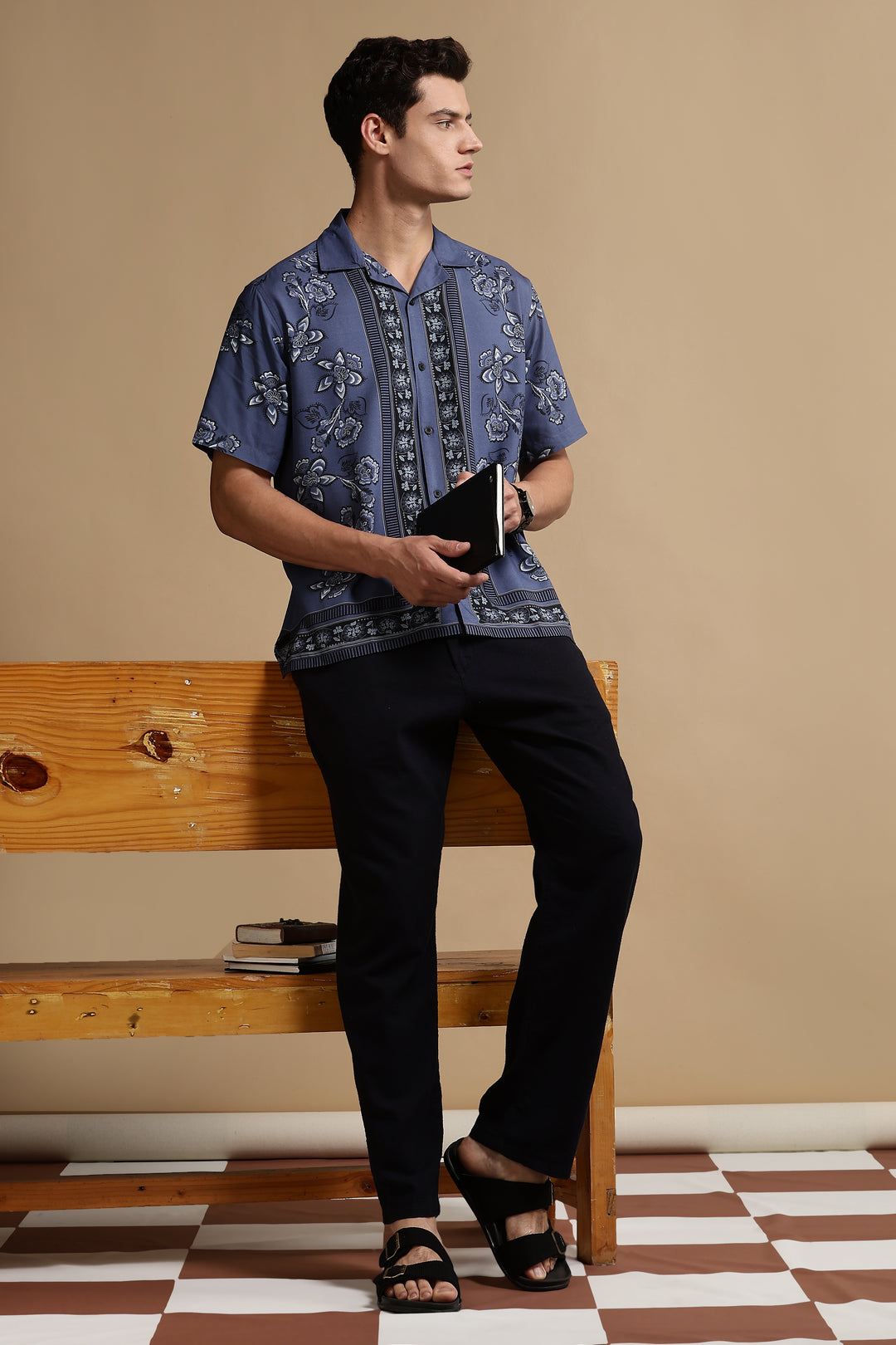 Turquoise Cuban Shirt
