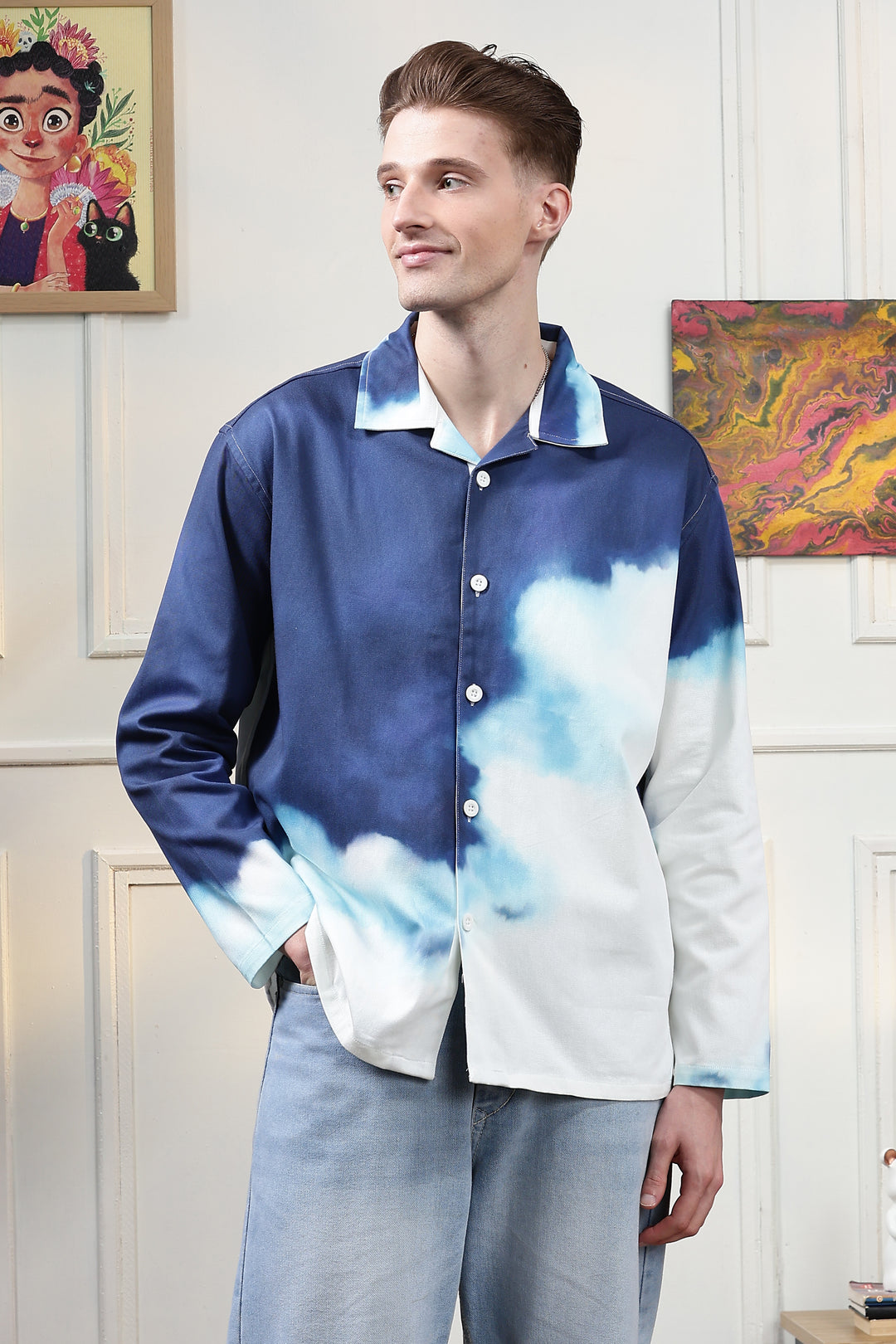 Cloudy Cuban Jacket