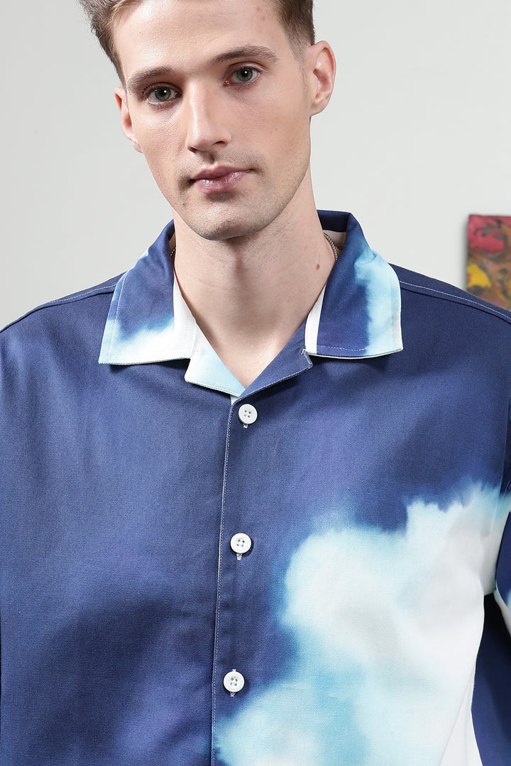 Cloudy Cuban Jacket