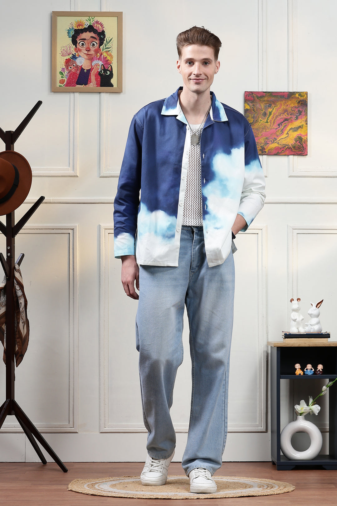 Cloudy Cuban Jacket