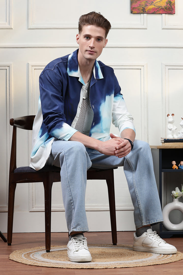 Cloudy Cuban Jacket