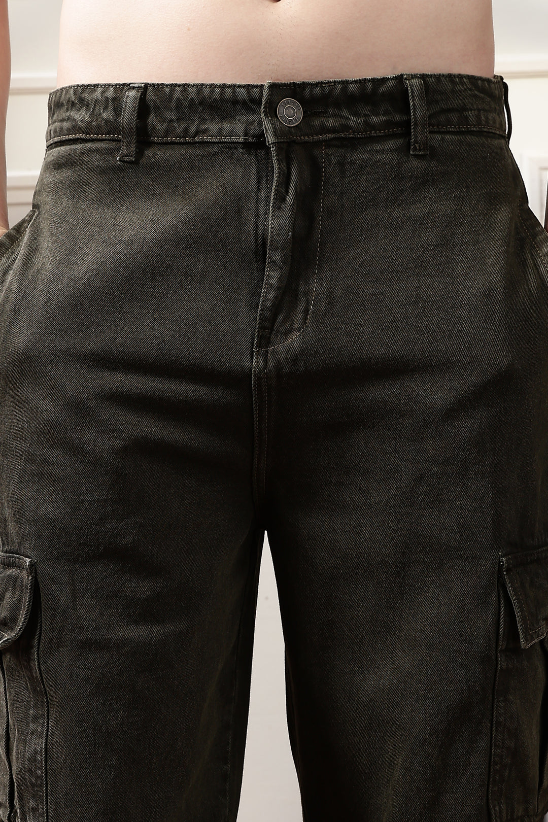 Parachute: Olive Dyed Baggy Cargo Pants