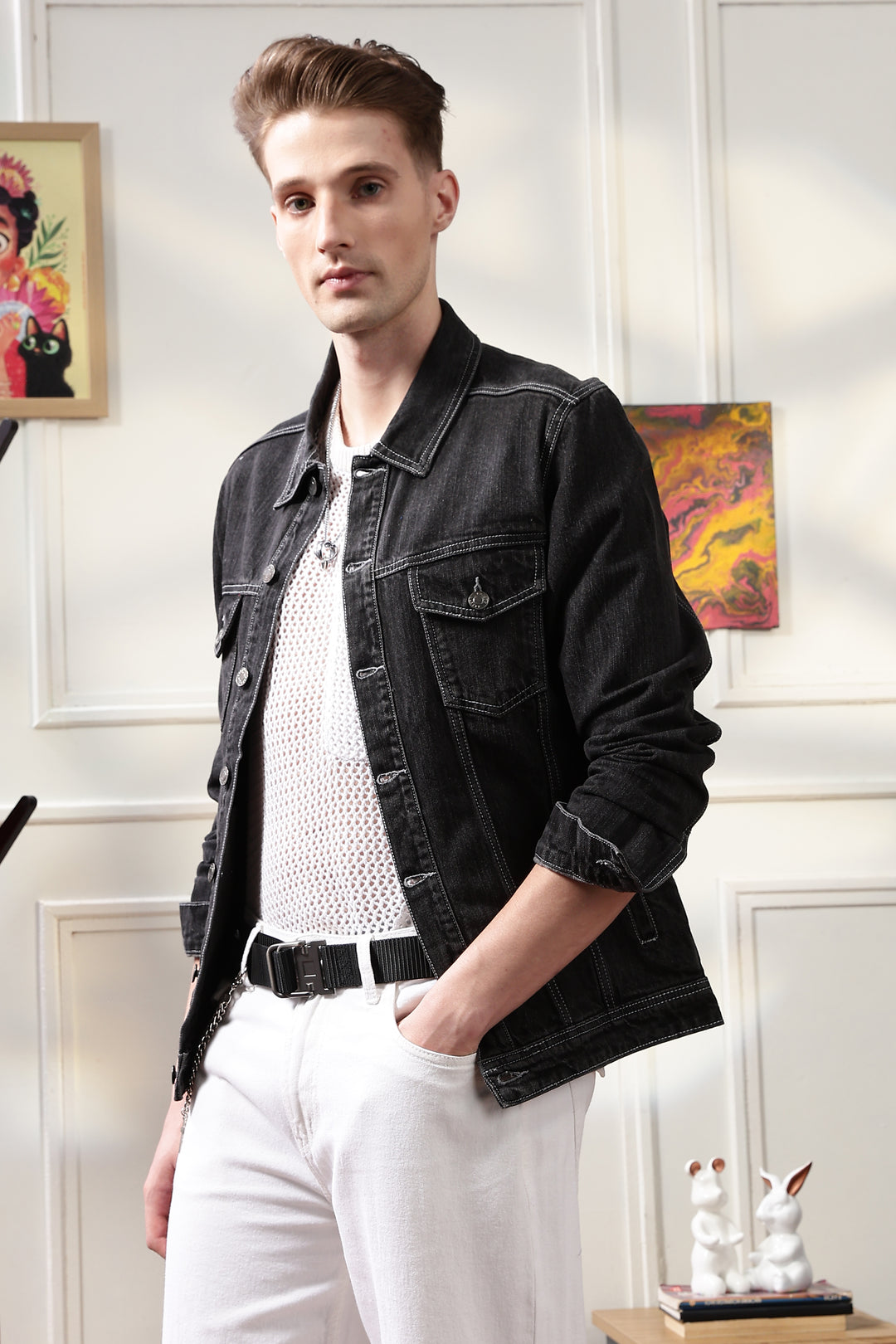 Black Denim Jacket
