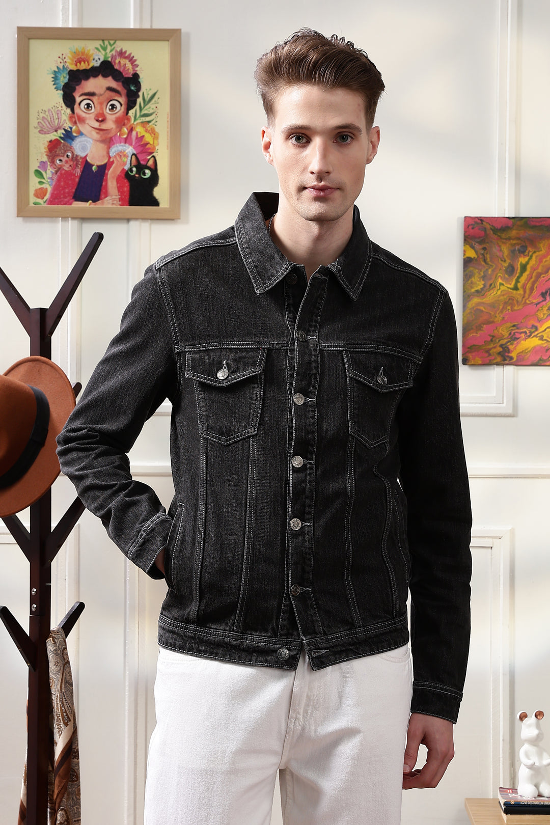 Black Denim Jacket