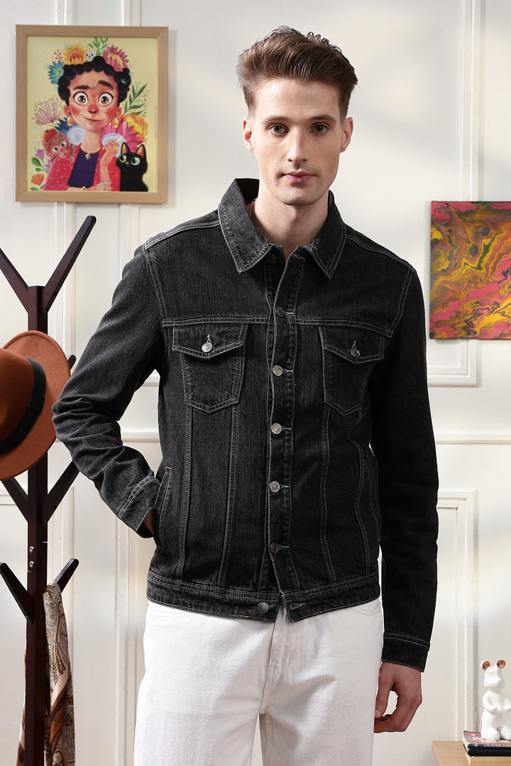 Black Denim Jacket