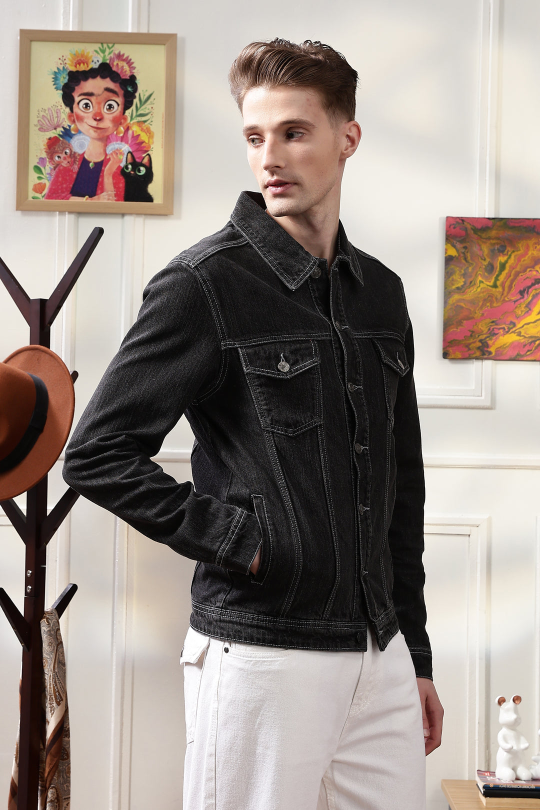Black Denim Jacket