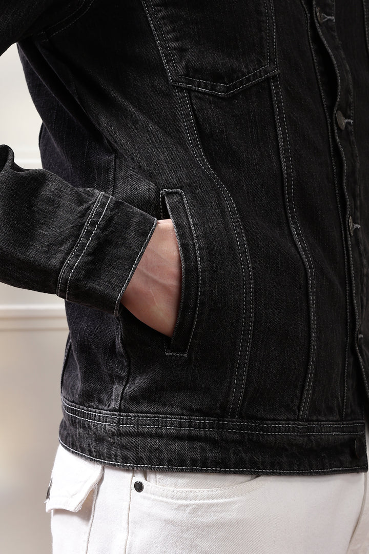 Black Denim Jacket