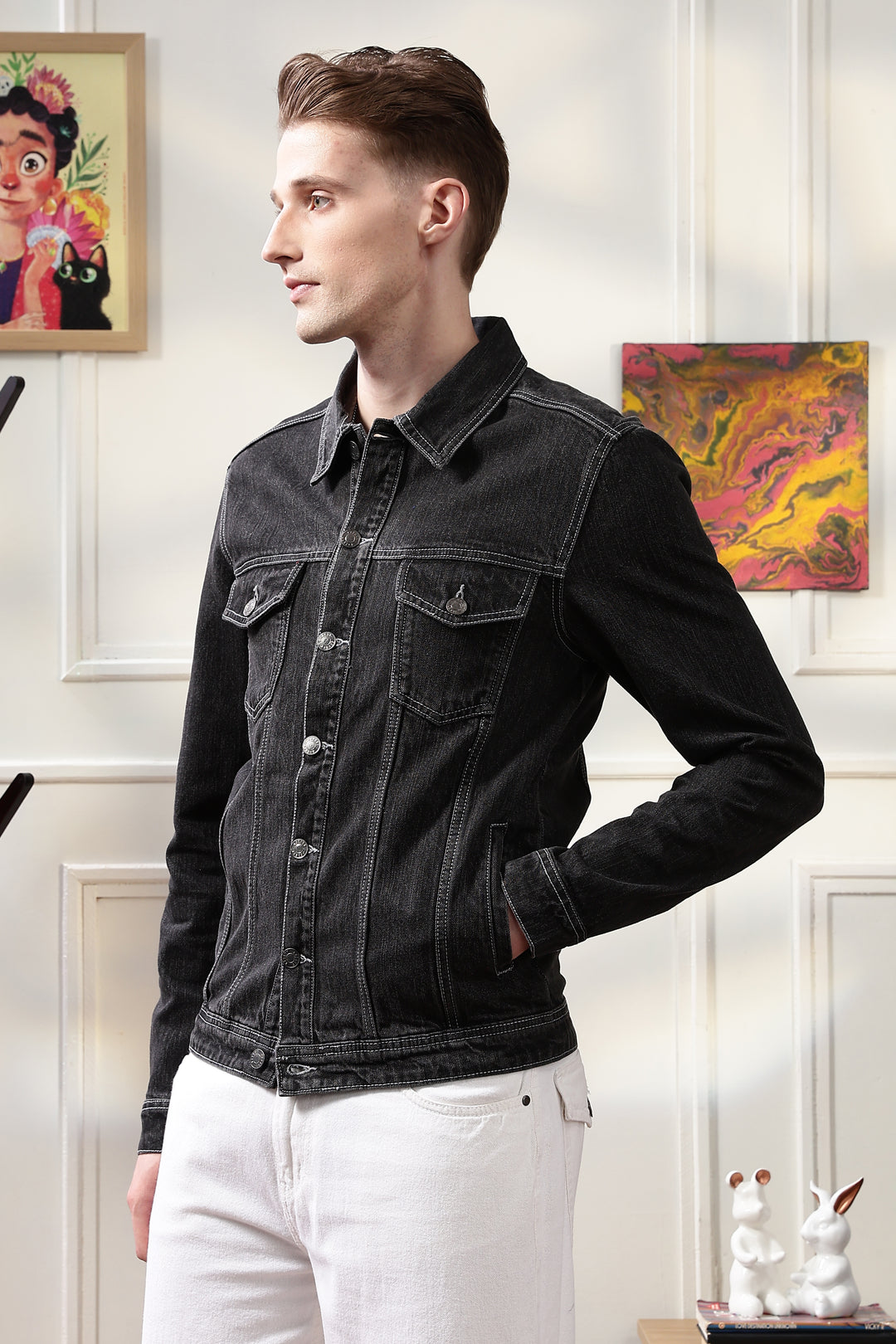 Black Denim Jacket