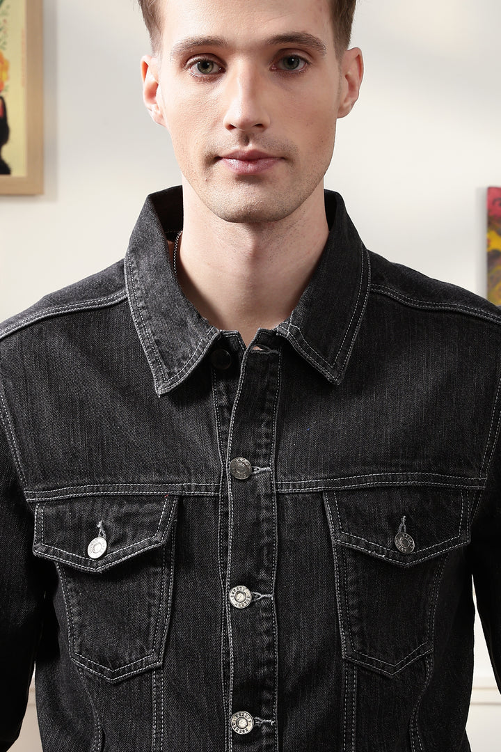 Black Denim Jacket