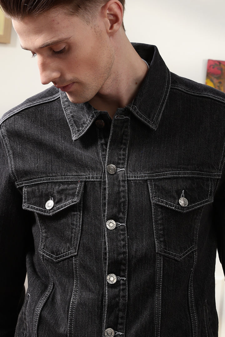 Black Denim Jacket