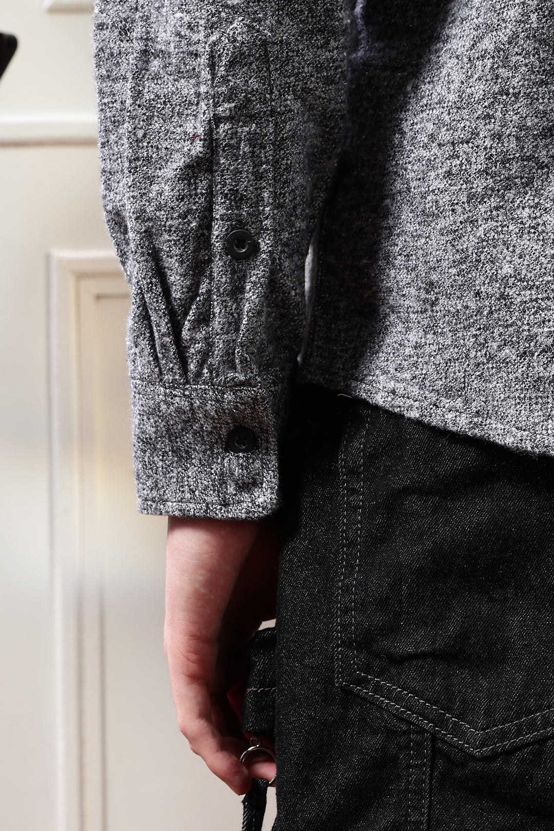 Flannel: Grey Shirt