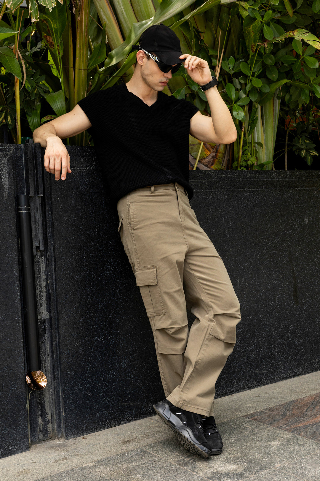 Parachute : Ochre Baggy Cargo Pants
