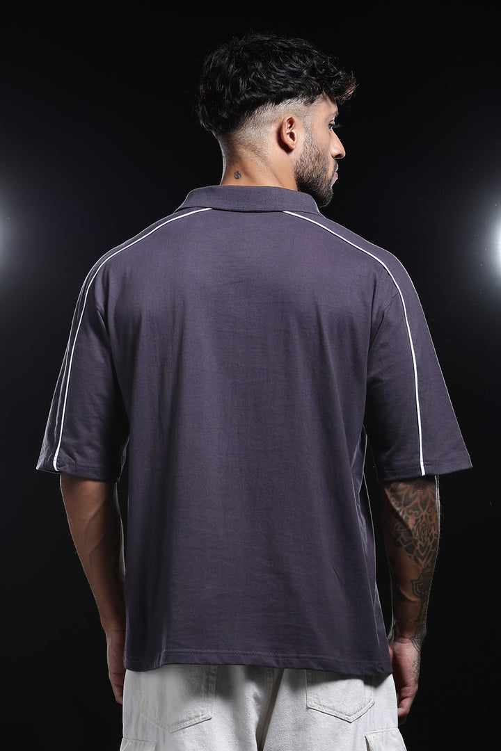 Los Angeles: Oversized Polo Shirt