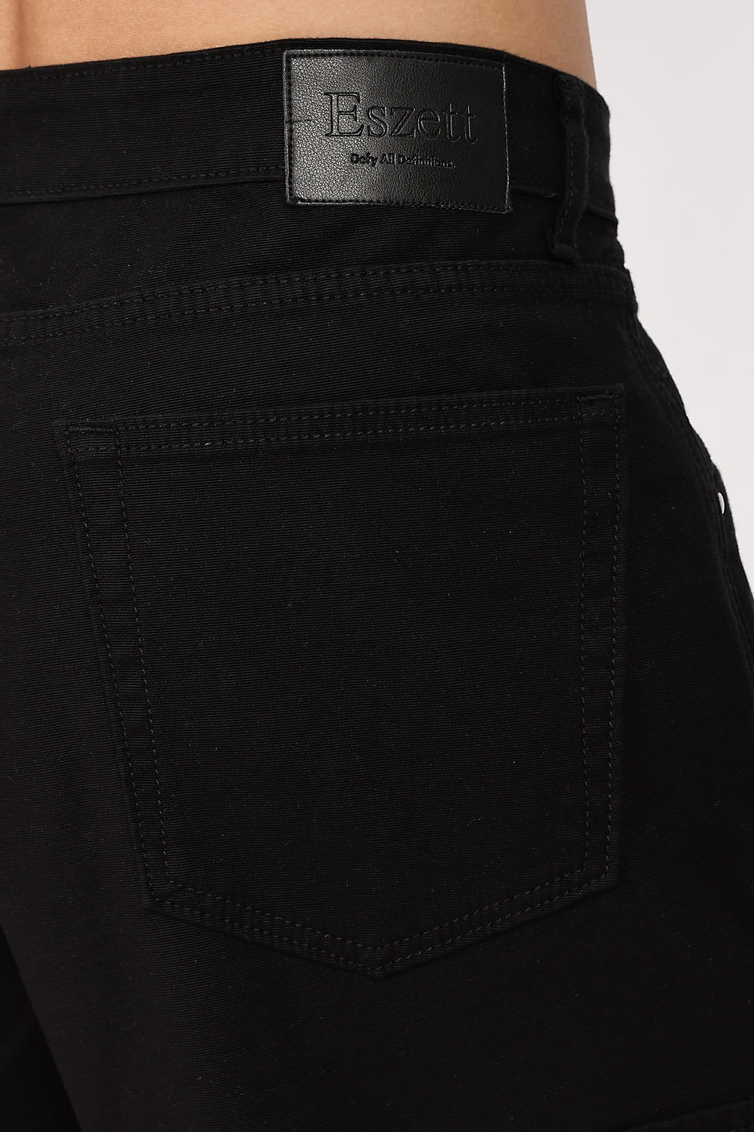 Classic: Black Twill Cargo Pants