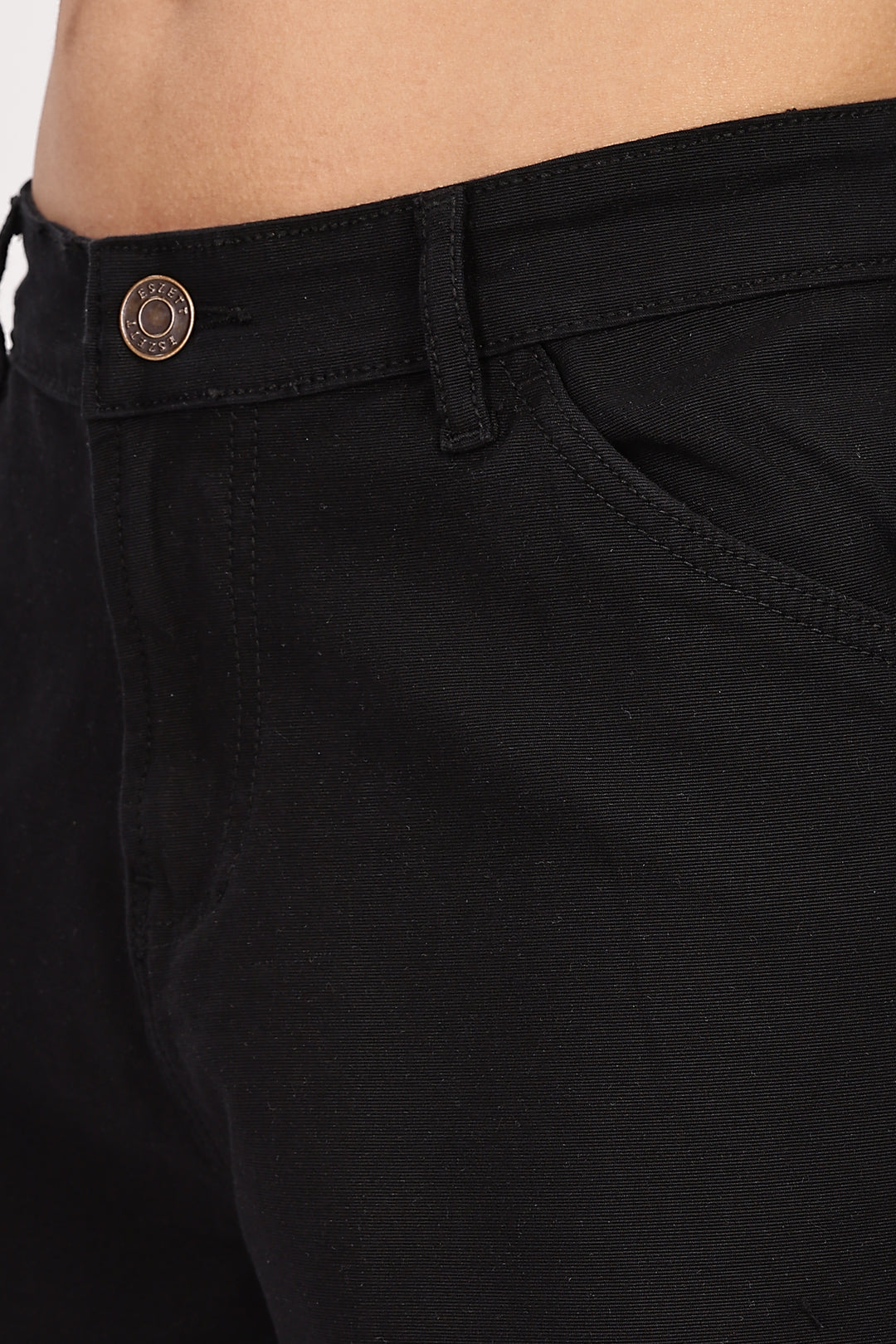 Classic: Black Twill Cargo Pants