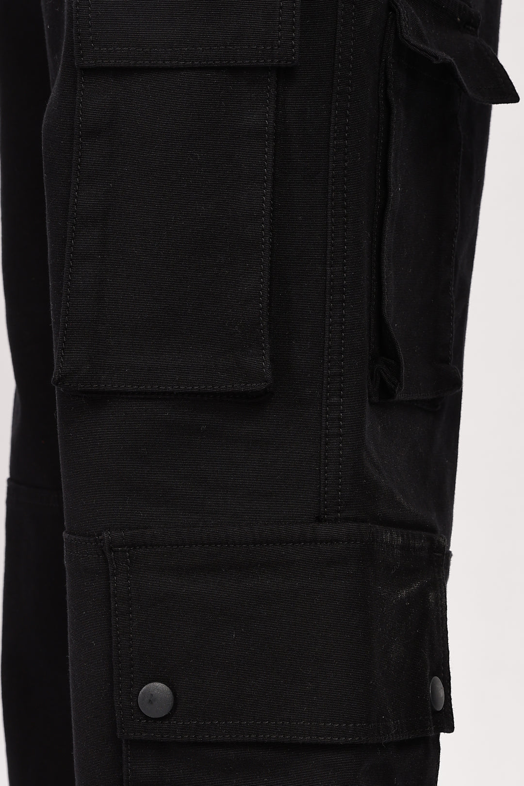 Classic: Black Twill Cargo Pants