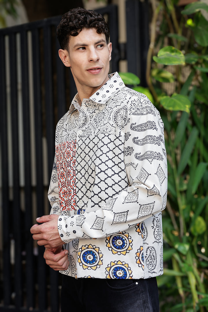 Native Printed Twill Jacket