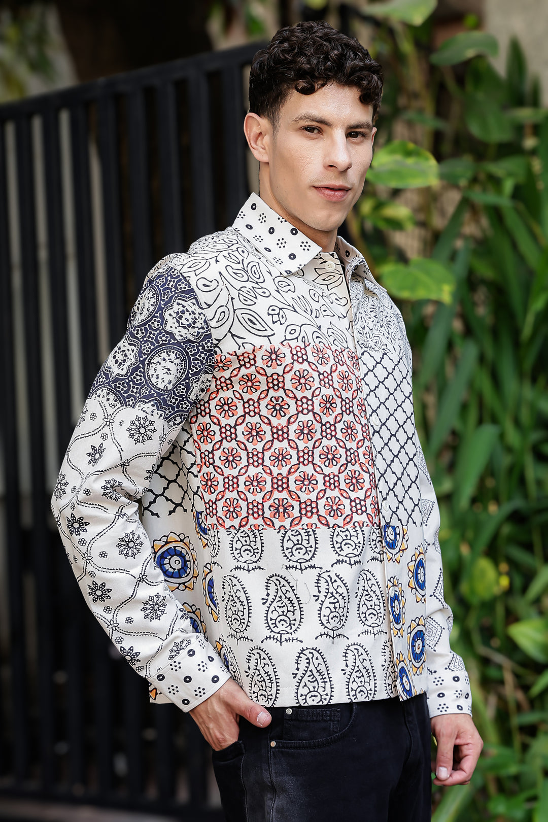 Native Printed Twill Jacket