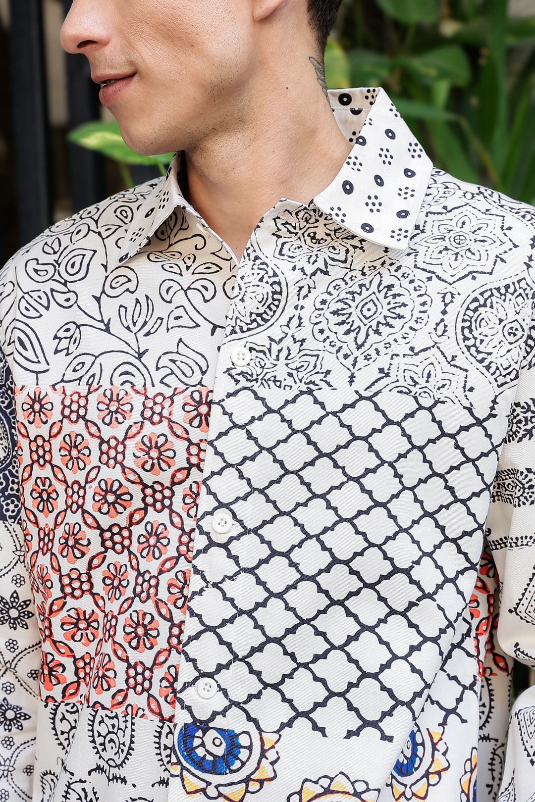 Native Printed Twill Jacket