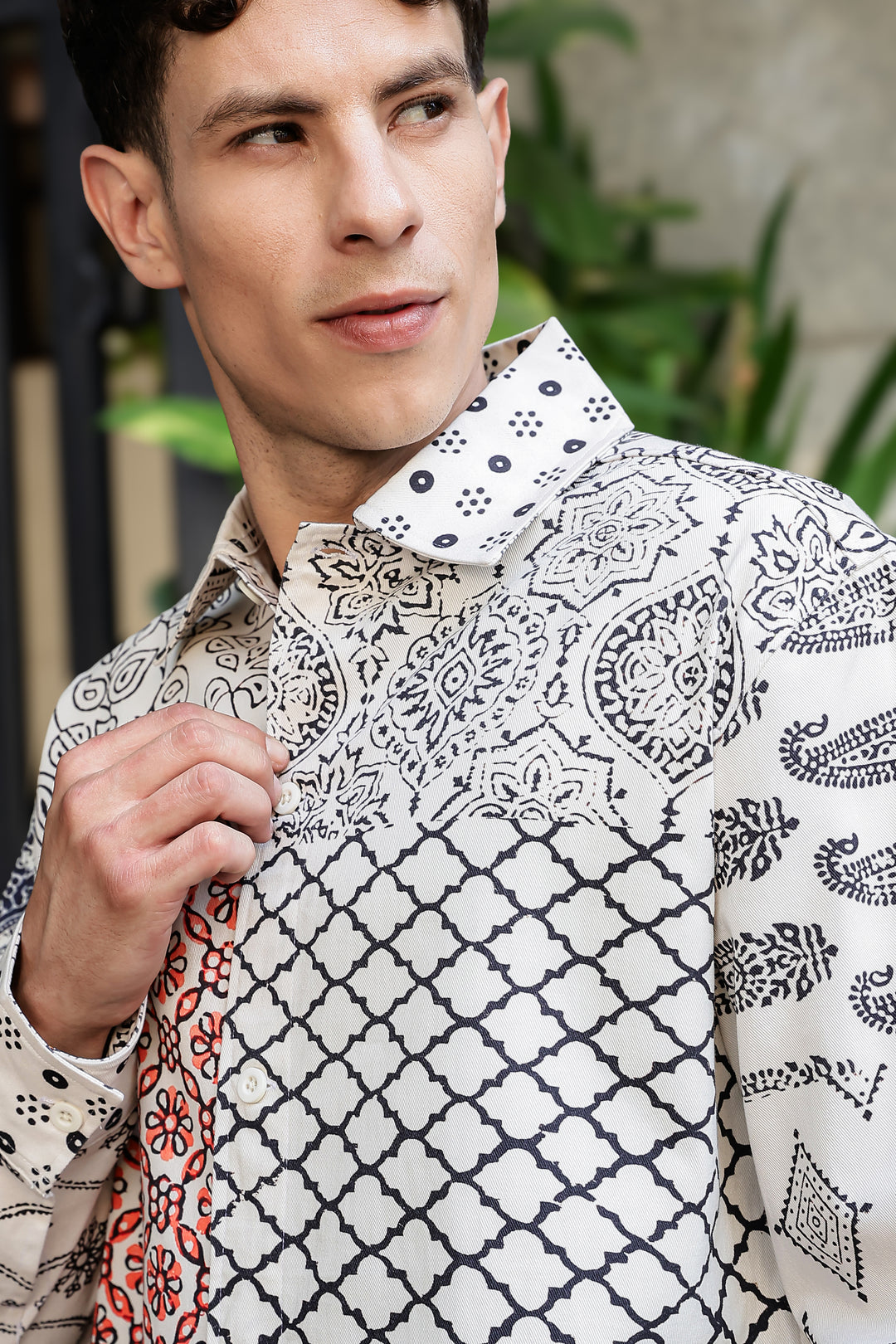 Native Printed Twill Jacket