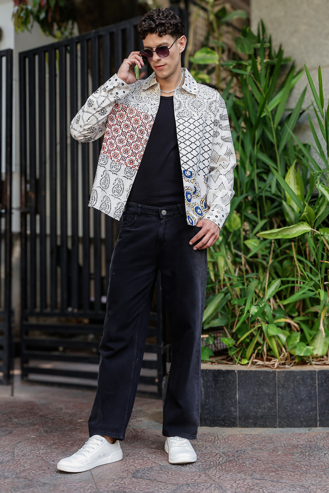 Native Printed Twill Jacket