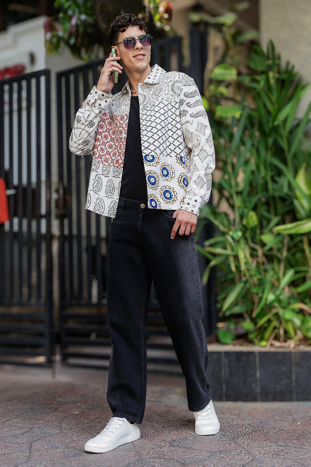 Native Printed Twill Jacket
