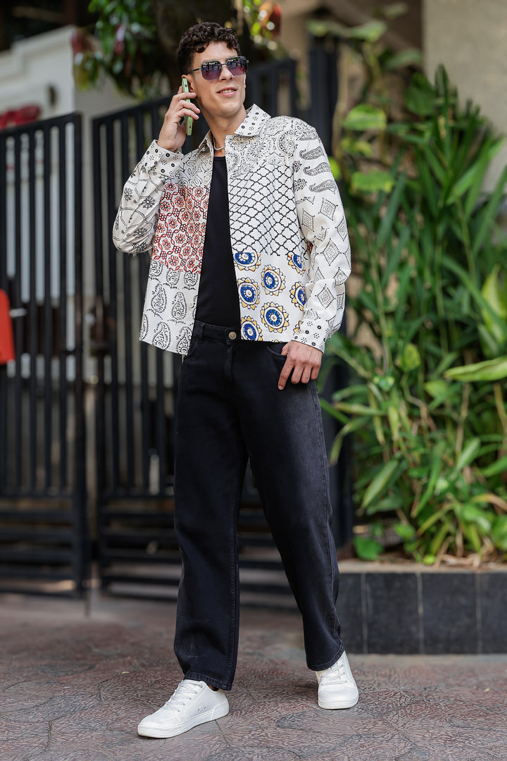 Native Printed Twill Jacket