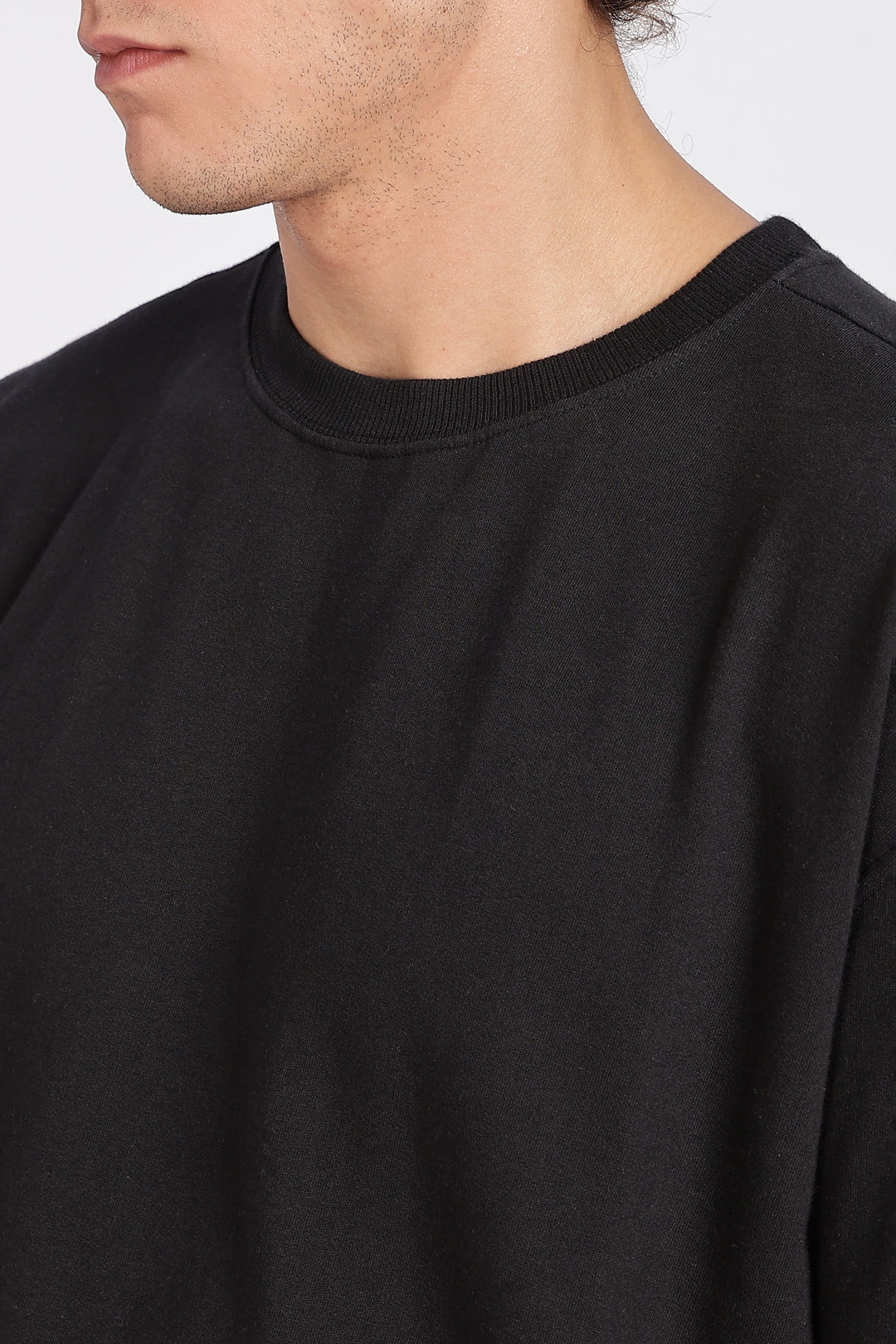 Soft Cuddles: Black Oversized T-shirt