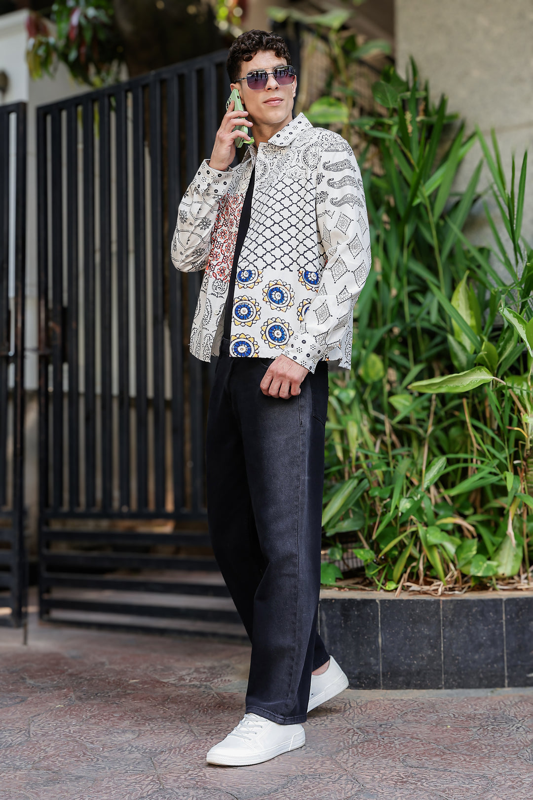 Native Printed Twill Jacket