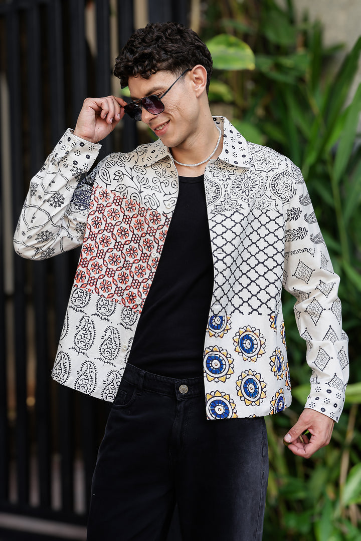 Native Printed Twill Jacket