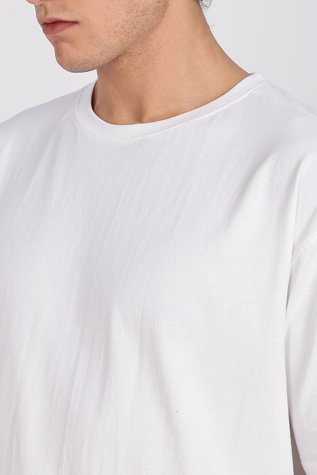 French Toast: White Oversized T-shirt